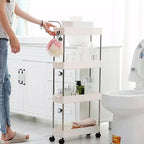 Estante con ruedas 4 niveles