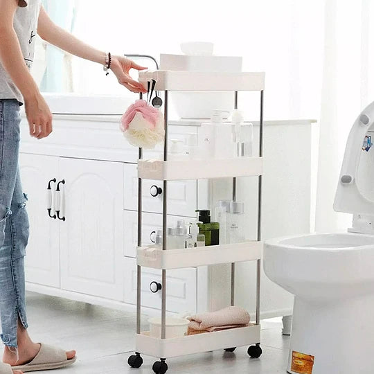 Estante con ruedas 4 niveles