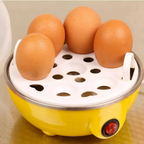 Cocedor Eléctrico de Huevos para 7 Unidades, Rápido, Fácil y Saludable