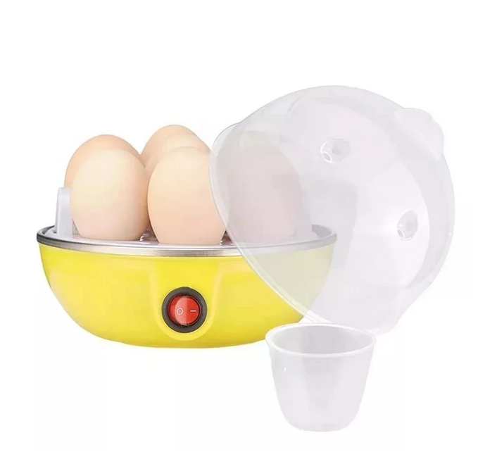 Cocedor Eléctrico de Huevos para 7 Unidades, Rápido, Fácil y Saludable