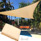 Toldo Vela Triangular 3x3 Protección Solar
