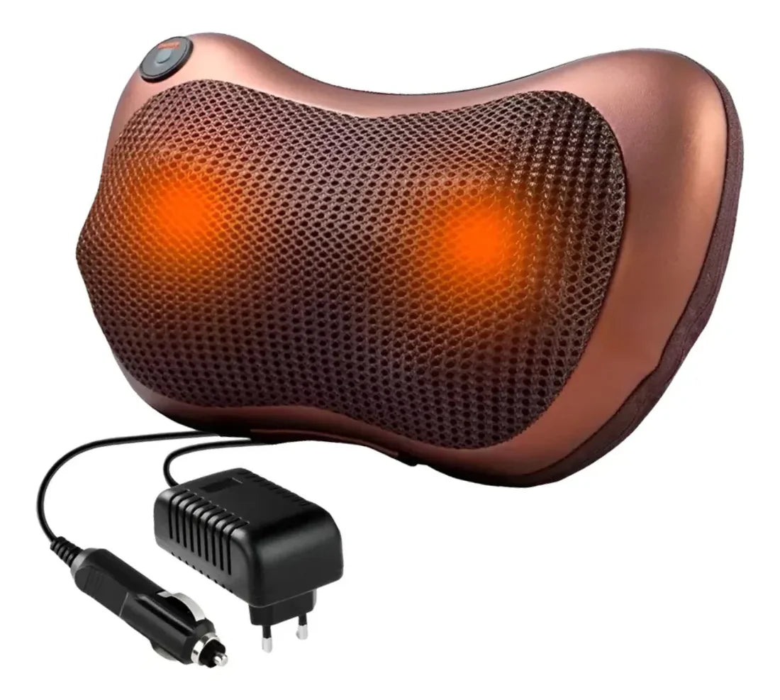 Cojín Masajeador Cervical y Espalda con Calor