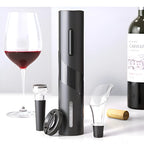 Sacacorcho Eléctrico para Vino Rápido, Elegante y sin Esfuerzo