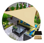 Toldo Vela Triangular 3x3 Protección Solar