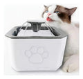 Fuente Bebedero Blanco Para Mascotas Agua 2.5 L Para Perro Y Gato