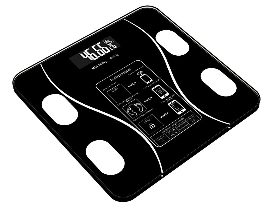 Balanza Pesa Inteligente App Bluetooth Medidora Grasa
