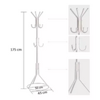 Perchero Metal 12 Ganchos Abrigo