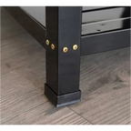 Cocina Encimera A Gas 4 Quemadores Con Repisas Color Negro