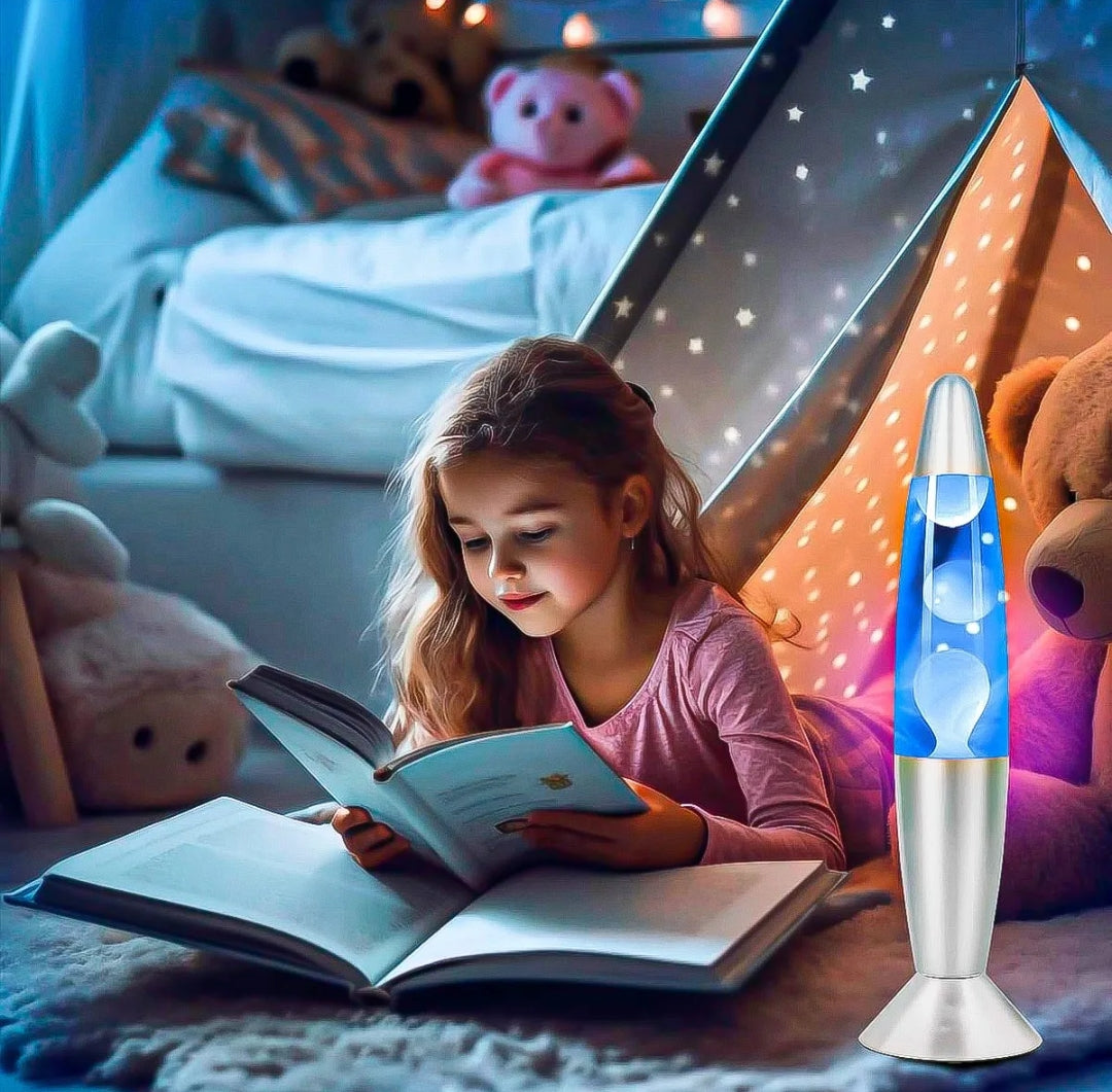 Lámpara De Lava Decoración 34 cm