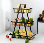 Cesta Organizadora Frutero 3 Niveles