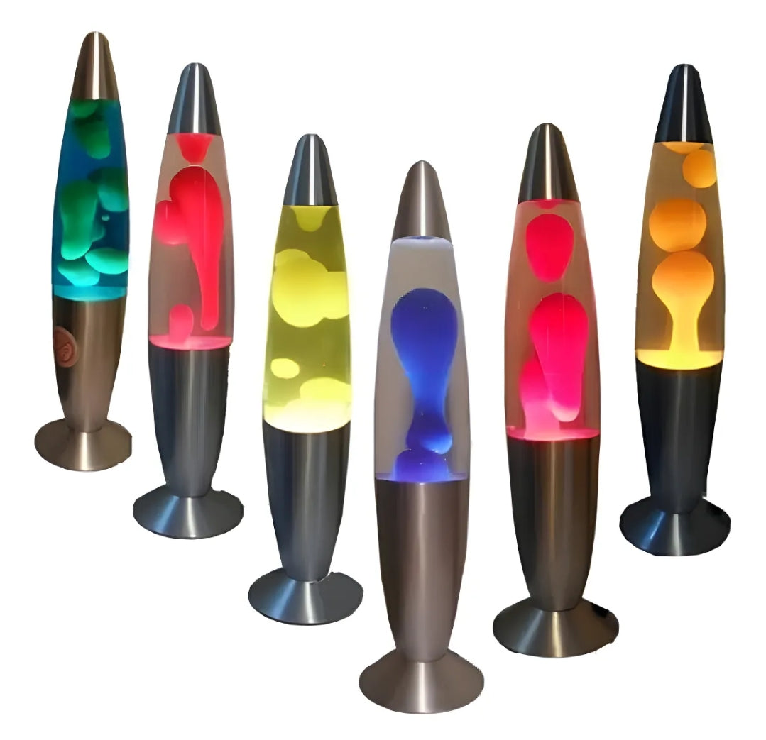 Lámpara De Lava Decoración 34 cm