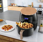 Freidora De Aire Sin Aceite 6 Litros Negra