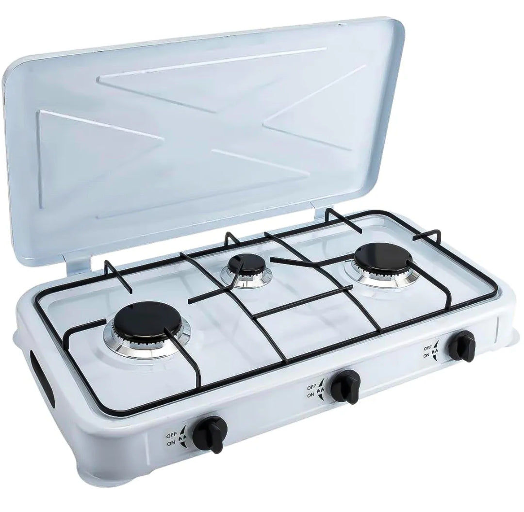 Cocina Camping A Gas 3 Quemadores
