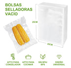 Pack 100 Bolsas Para Sellar Al Vacío 20x25 CM Gruesas