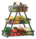 Cesta Organizadora Frutero 3 Niveles