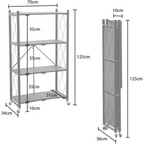 Estante Móvil Carrito Organizador Multiuso 3 Niveles