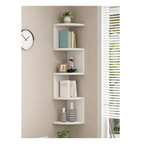 Repisa Esquinera Zig Zag Moderna 5 Niveles En Madera