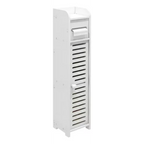 Estante De Baño Organizador 3 Compartimientos Blanco
