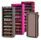 Zapatero Armable 9 Pisos Tela